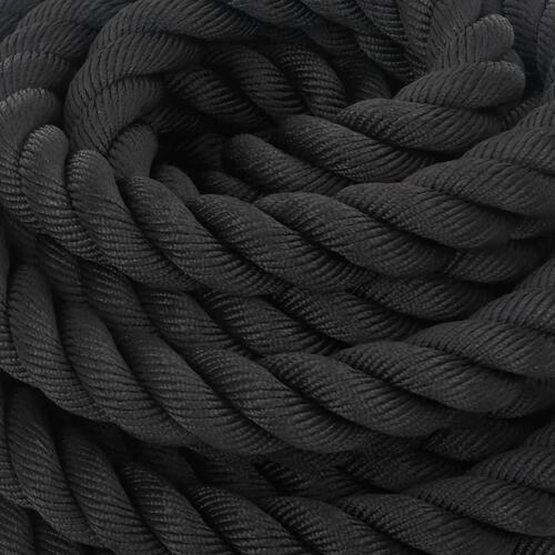 Battle rope 12 m 9 kg polyester sort