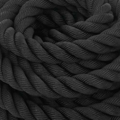 Battle rope 15 m 11 kg polyester sort