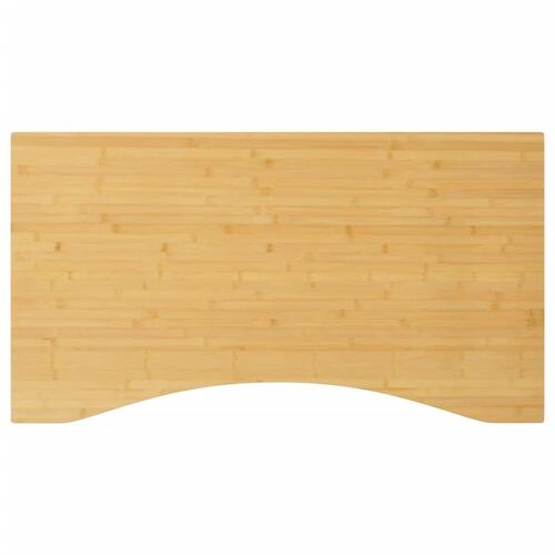 Bordplade til skrivebord 100x60x1,5 cm bambus