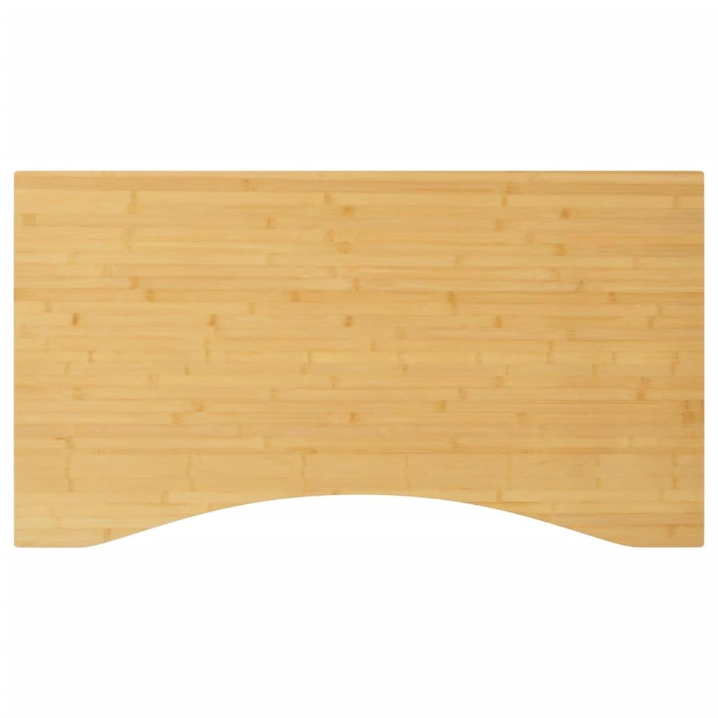 Bordplade til skrivebord 100x60x1,5 cm bambus