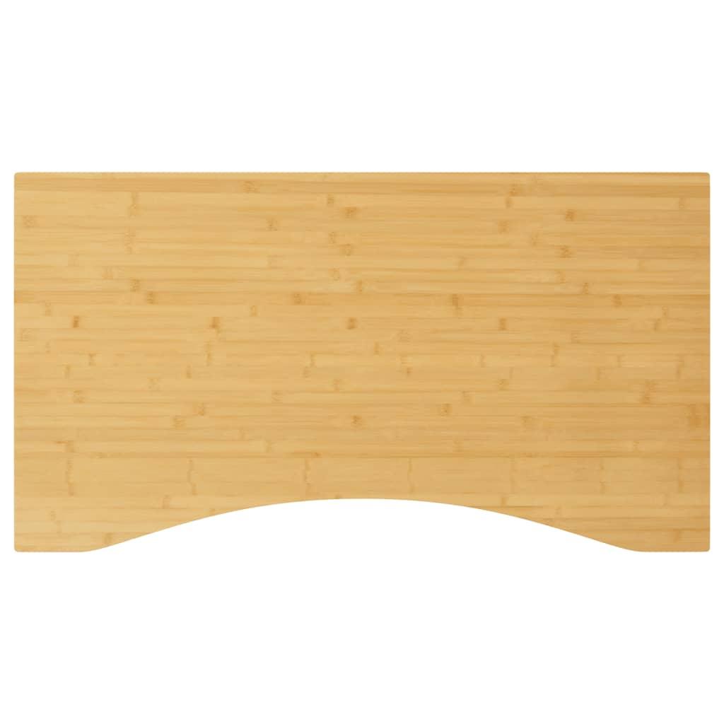 Bordplade til skrivebord 110x60x1,5 cm bambus