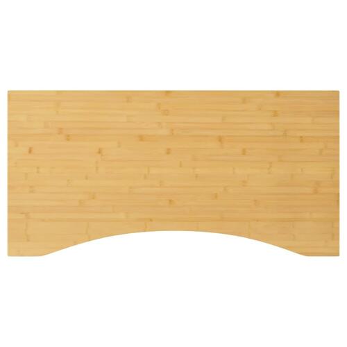 Bordplade til skrivebord 100x50x2,5 cm bambus