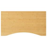 Bordplade til skrivebord 100x60x2,5 cm bambus