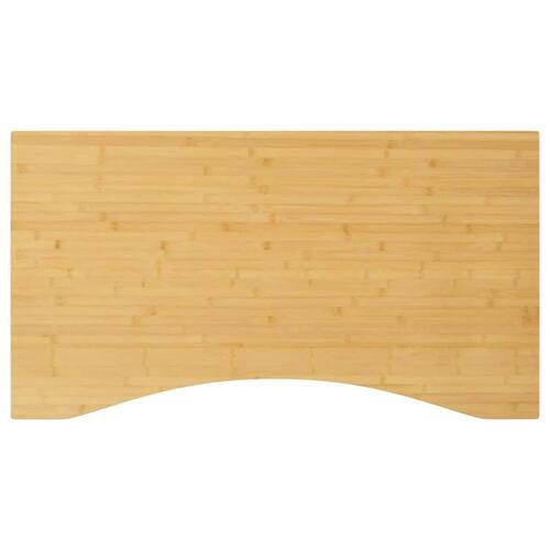 Bordplade til skrivebord 100x60x2,5 cm bambus