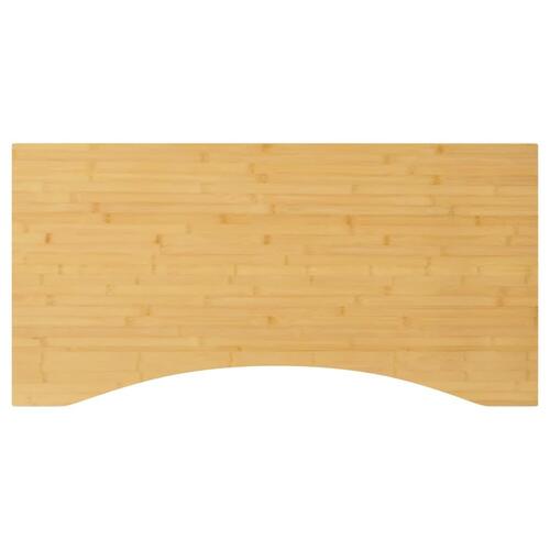 Bordplade til skrivebord 110x55x4 cm bambus