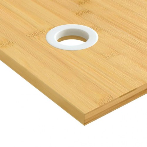 Bordplade til skrivebord 100x50x1,5 cm bambus