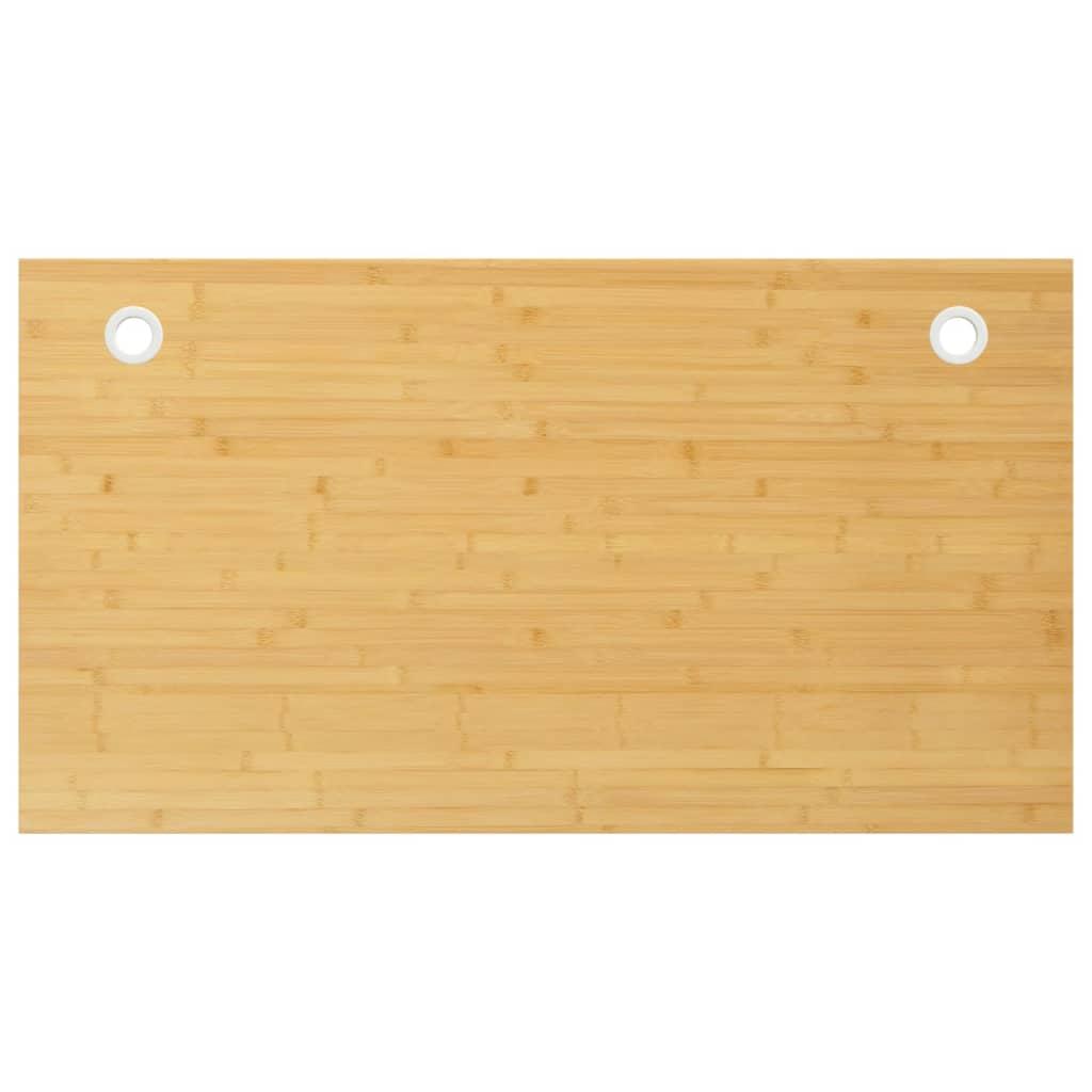 Bordplade til skrivebord 100x60x1,5 cm bambus billede