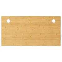 Bordplade til skrivebord 110x55x2,5 cm bambus