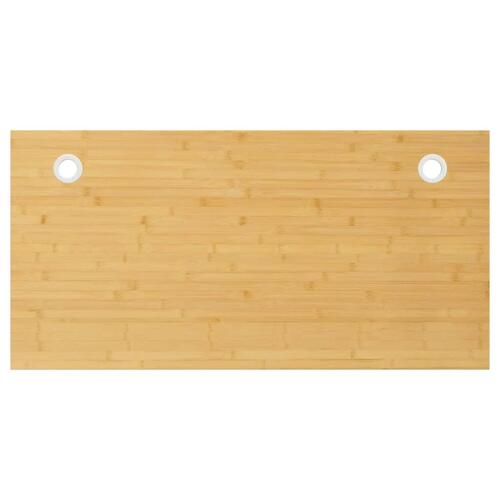 Bordplade til skrivebord 110x55x2,5 cm bambus