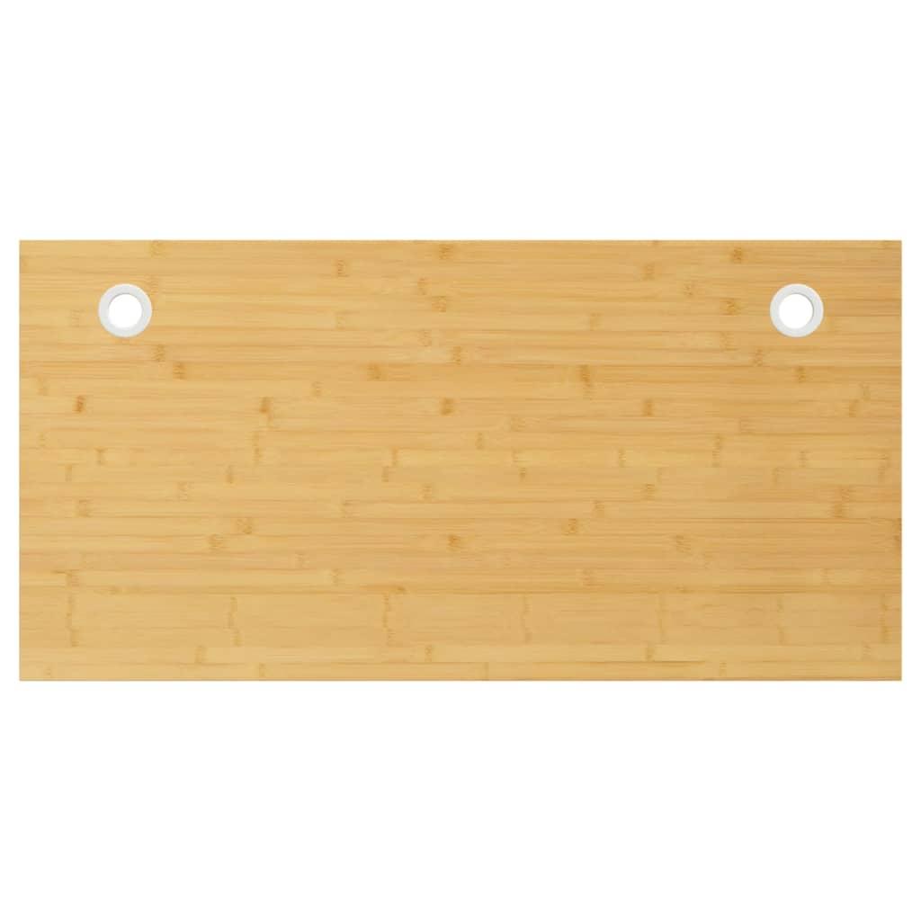 Bordplade til skrivebord 110x55x2,5 cm bambus