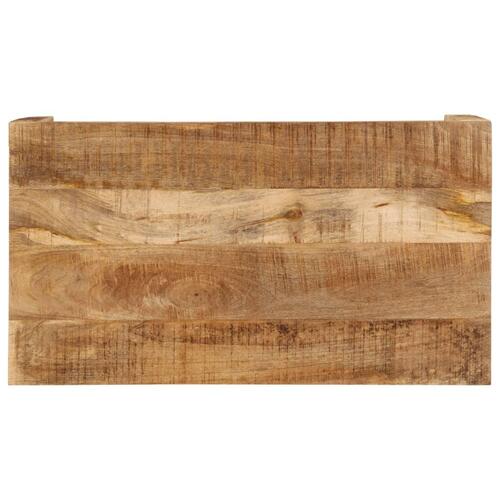 Sofabord 100x55x40 cm massivt mangotræ