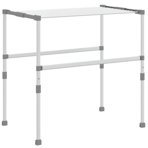 Tørrestativ 83x(50-55)x(40-85) cm aluminium