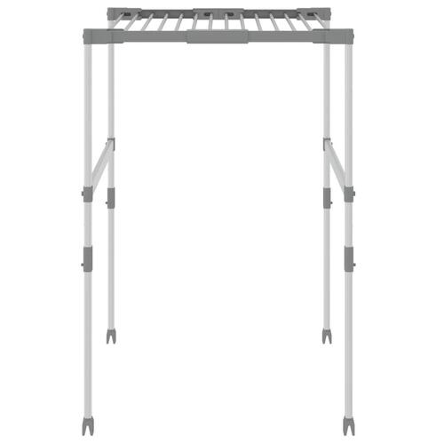 Tørrestativ 83x(50-55)x(40-85) cm aluminium