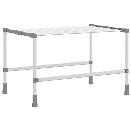 Tørrestativ 83x(50-55)x(40-85) cm aluminium
