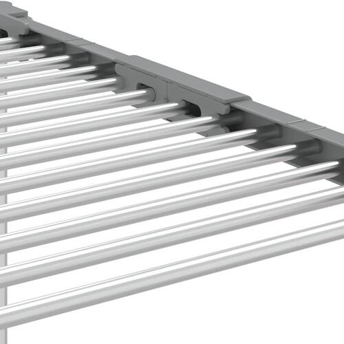 Tørrestativ 83x(50-55)x(40-85) cm aluminium