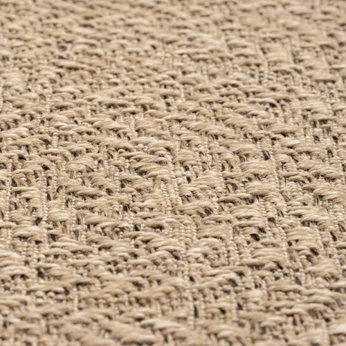 Gulvtæppe ZIZUR 120x170 cm jute-look indendørs og udendørs