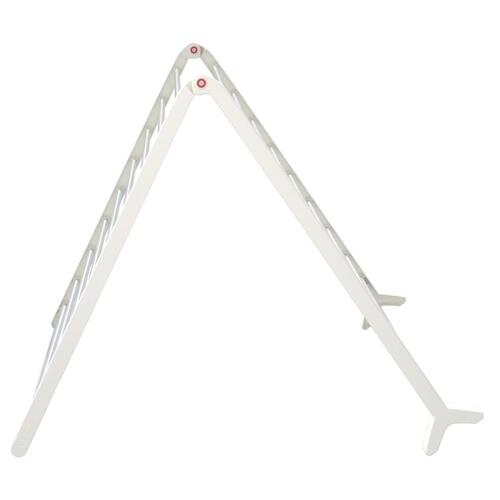 Tørrestativ til badekar 53-90 cm udvideligt aluminium