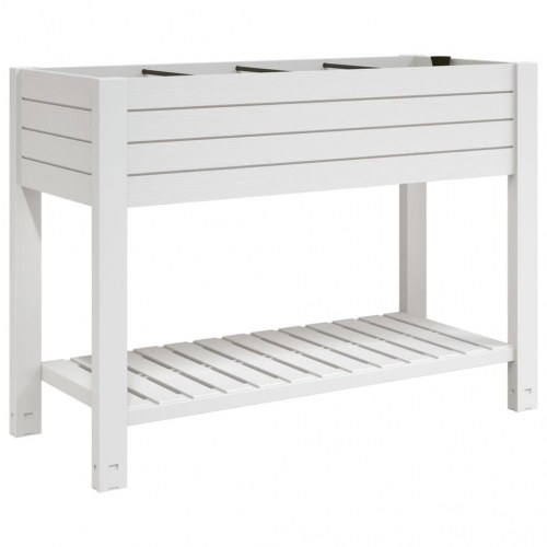 Højbed 110x45x79 cm polypropylen hvid