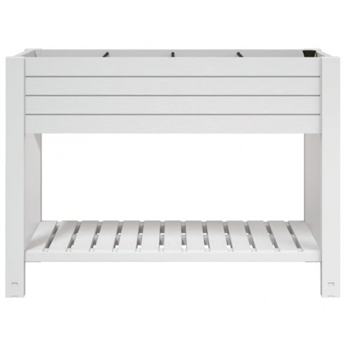 Højbed 110x45x79 cm polypropylen hvid