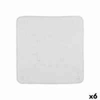 Skridsikker måtte til Brusebad Grå PVC 53 x 52,5 x 1 cm (6 enheder)