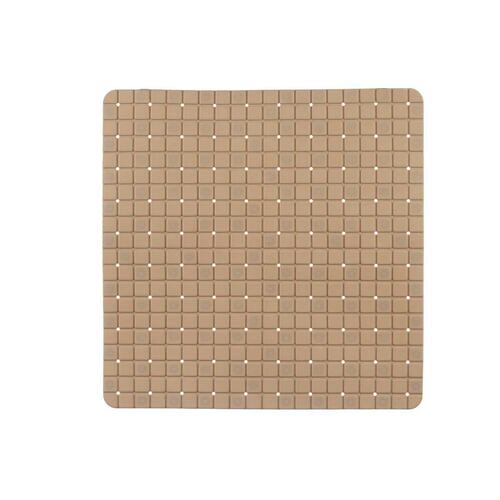 Skridsikker måtte til Brusebad Rammer Beige PVC 50,3 x 50,3 x 0,7 cm (6 enheder)