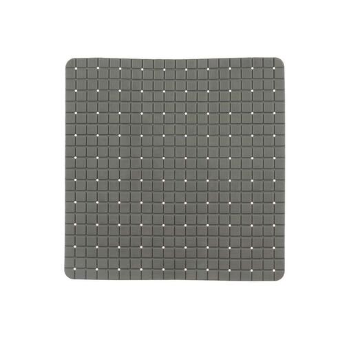 Skridsikker måtte til Brusebad Rammer Grå PVC 50,3 x 50,3 x 0,7 cm (6 enheder)
