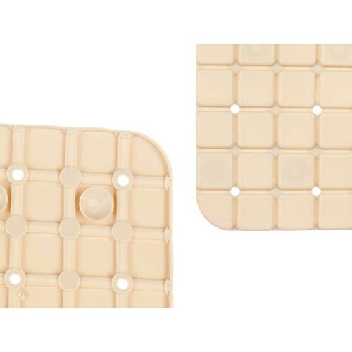 Skridsikker måtte til Brusebad Rammer Beige PVC 67,7 x 38,5 x 0,7 cm (6 enheder)