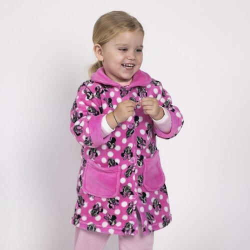 Morgenkåbe til Børn Minnie Mouse Pink 18 måneder