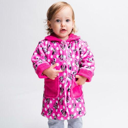 Morgenkåbe til Børn Minnie Mouse Pink 24 måneder