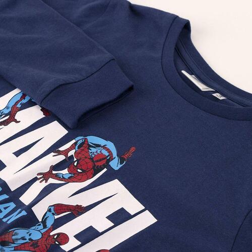 Nattøj Børns Spider-Man Mørkeblå 8 år