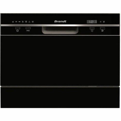 Opvaskemaskine bordmodel Brandt DFC6519B - sort, 55 cm