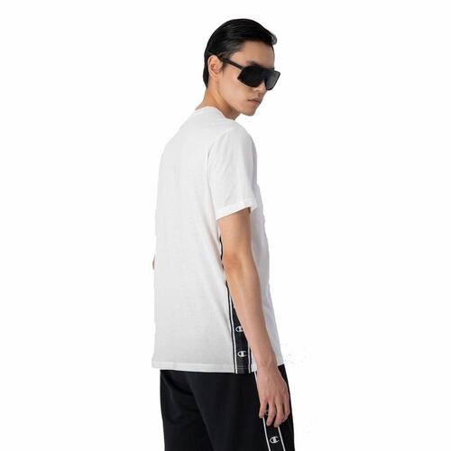 Kortærmet T-shirt til Mænd Champion Crewneck Hvid M