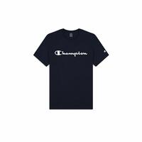 Kortærmet T-shirt til Mænd Champion Crewneck Blå M