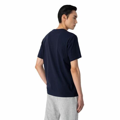 Kortærmet T-shirt til Mænd Champion Crewneck Blå M