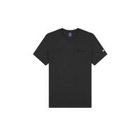 Kortærmet T-shirt til Mænd Champion Crewneck Sort M