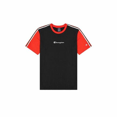 Kortærmet T-shirt til Mænd Champion Crewneck Sort L