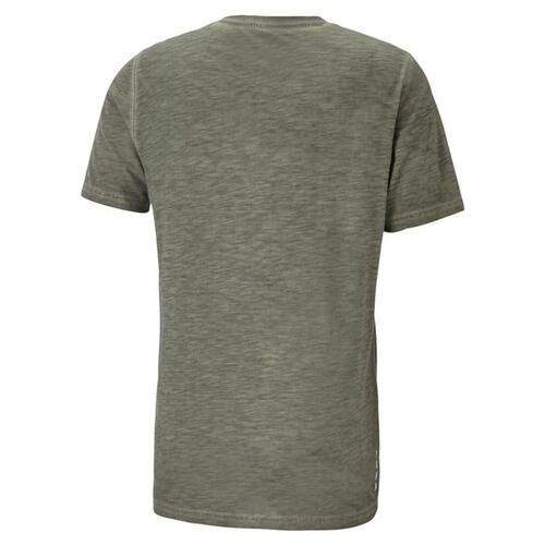 Kortærmet T-shirt til Mænd Puma Studio Foundation Grøn Oliven L