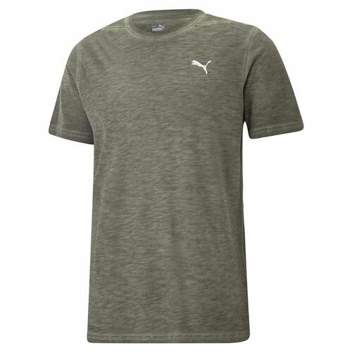 Kortærmet T-shirt til Mænd Puma Studio Foundation Grøn Oliven M