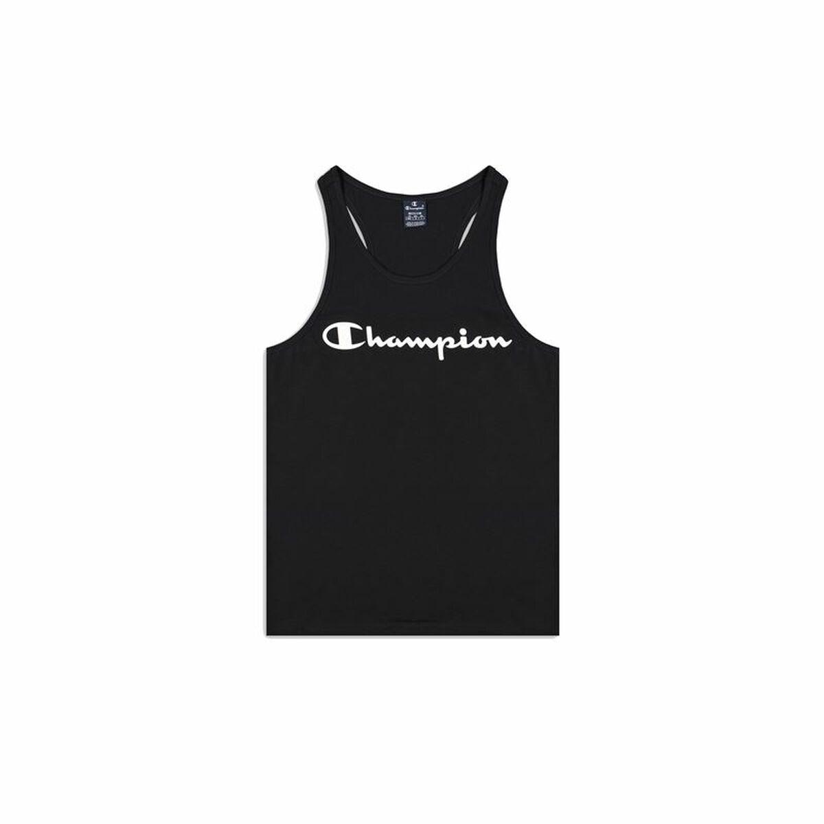 T-shirt til Mænd uden Ærmer Champion Tank Top Sort XL