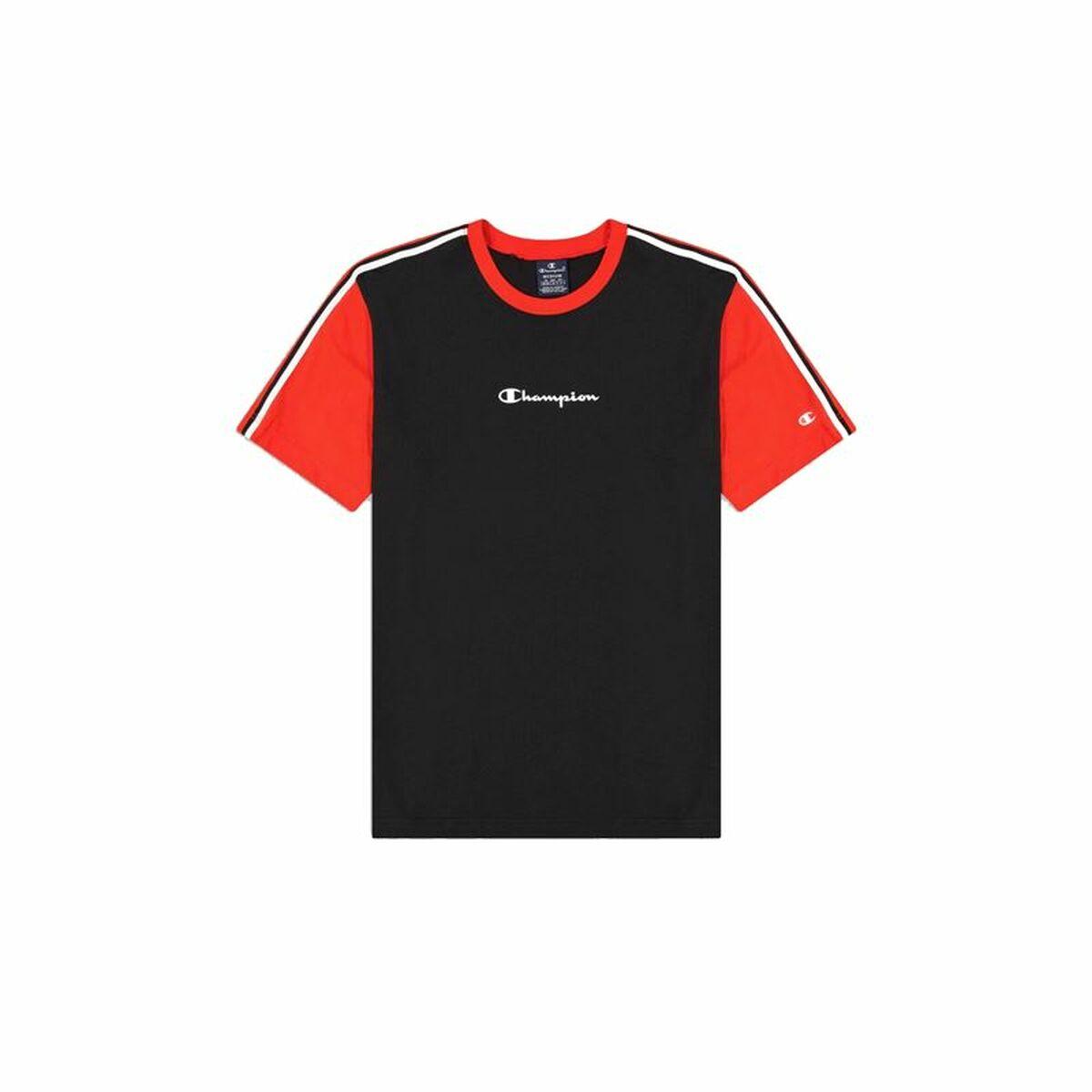 Kortærmet T-shirt til Mænd Champion Crewneck Sort S