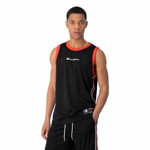 T-shirt til Mænd uden Ærmer Champion Tank Top Sort S