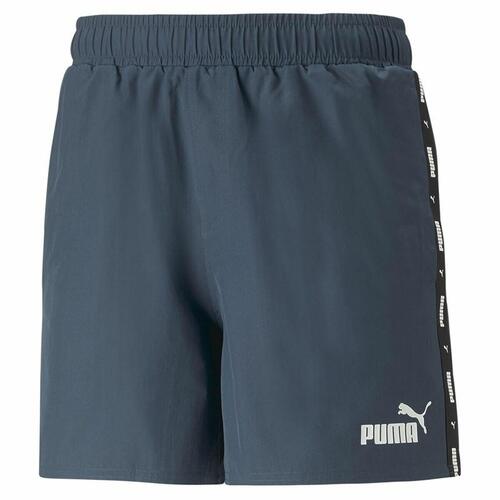 Sport shorts til mænd Puma Ess+ Tape Mørkegrå Mørkeblå M