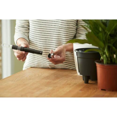 Urtepotte Elho Sort polypropylen Cirkulær Moderne Ø 21 cm 21 cm
