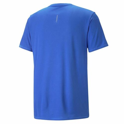 Kortærmet T-shirt til Mænd Puma Run Favorite Logo Blå XL