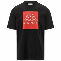 Kortærmet T-shirt til Mænd Kappa Ediz CKD Sort M
