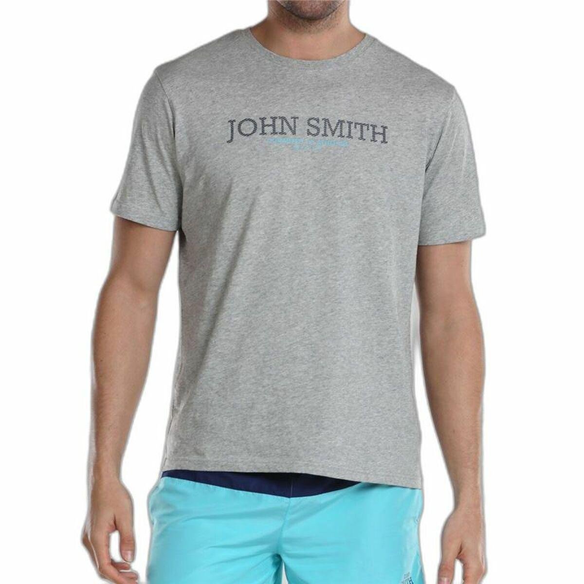 Kortærmet T-shirt til Mænd John Smith Efebo Grå 2XL