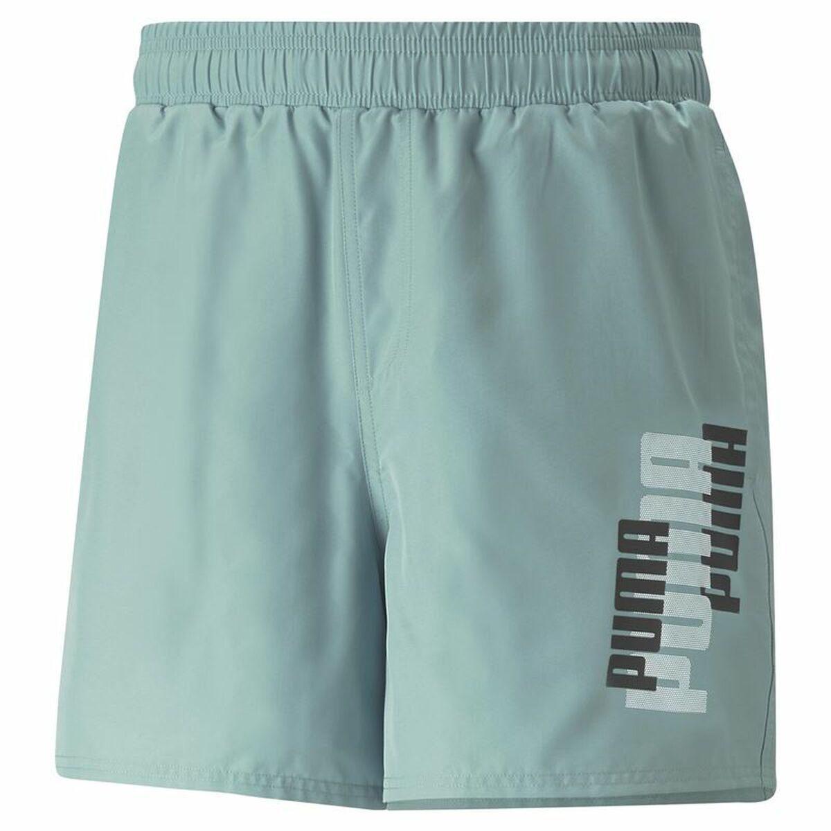 Sport shorts til mænd Puma Ess+ Logo Power Akvamarin S