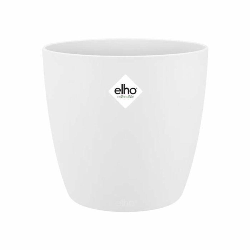 Urtepotte Elho 5642723015000 Hvid polypropylen Plastik Cirkulær