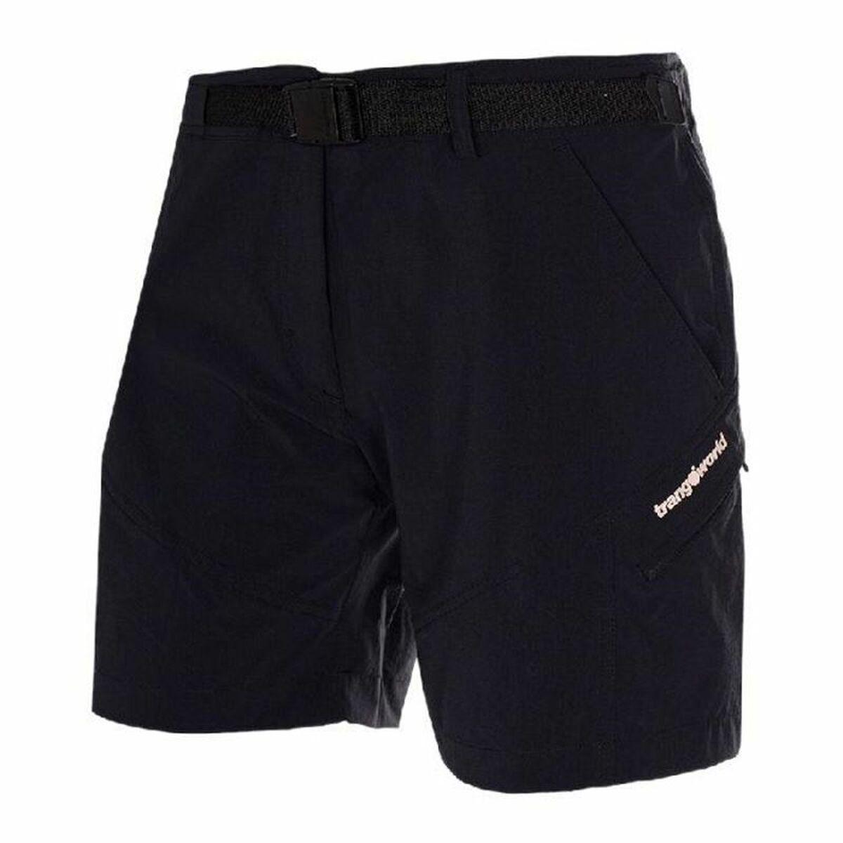 Sport shorts til kvinder Trangoworld Yittu Sort L