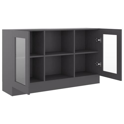 Skænk 120x30,5x70 cm konstrueret træ grå